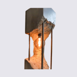 Handmade Concrete Floor Lamp